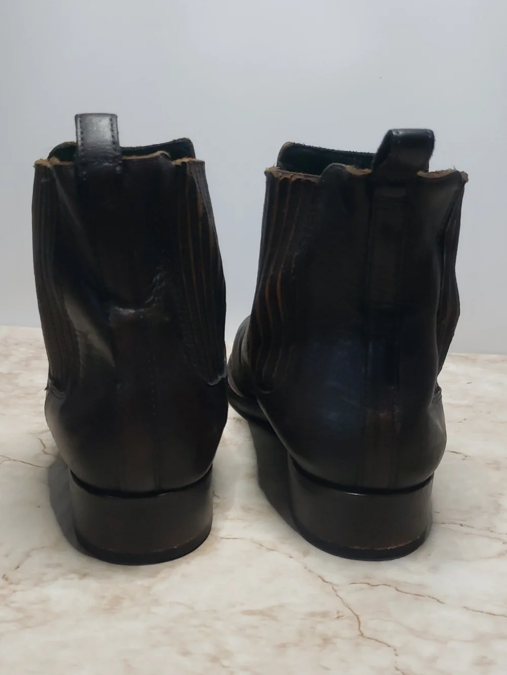 Thursday Boots Men's Dark Brown Leather Chelsea Boots 10.5